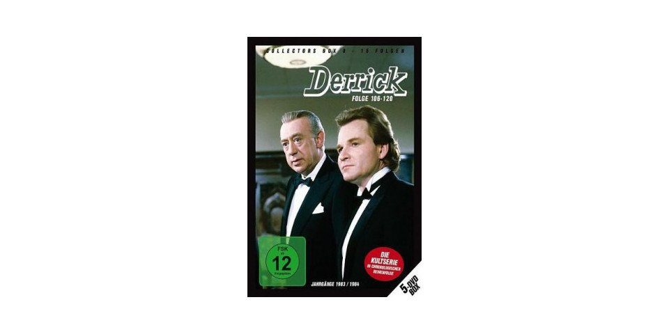 DVD Derrick Collector's Box Vol. 8 (Folgen 106-120)