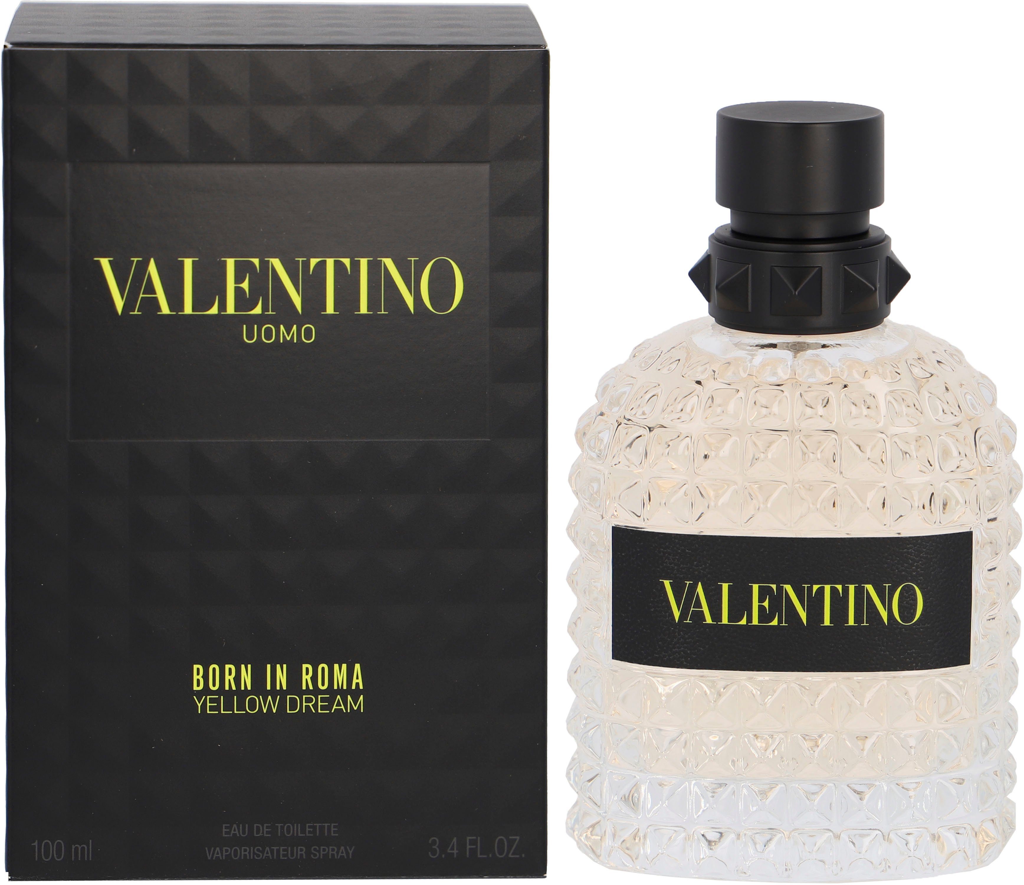 Valentino Eau de Toilette Uomo Born In Roma Yellow Dream, mit würzigem Charakter