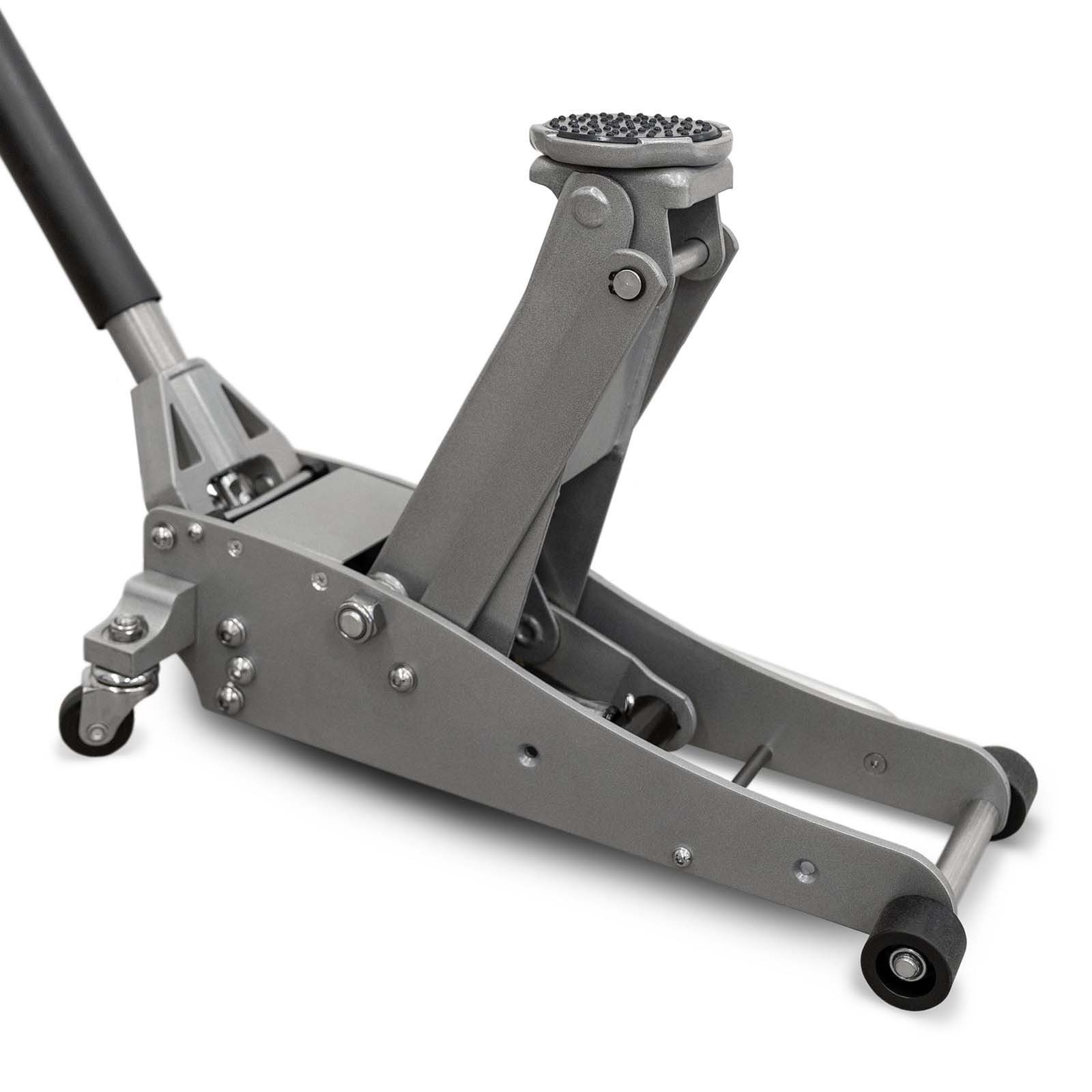 Weber GmbH Rangierwagenheber Extra leichter Wagenheber 1500 kg, max. Hubhöhe: 35 cm, Schnellhebefunktion, leicht, flache Bauweise