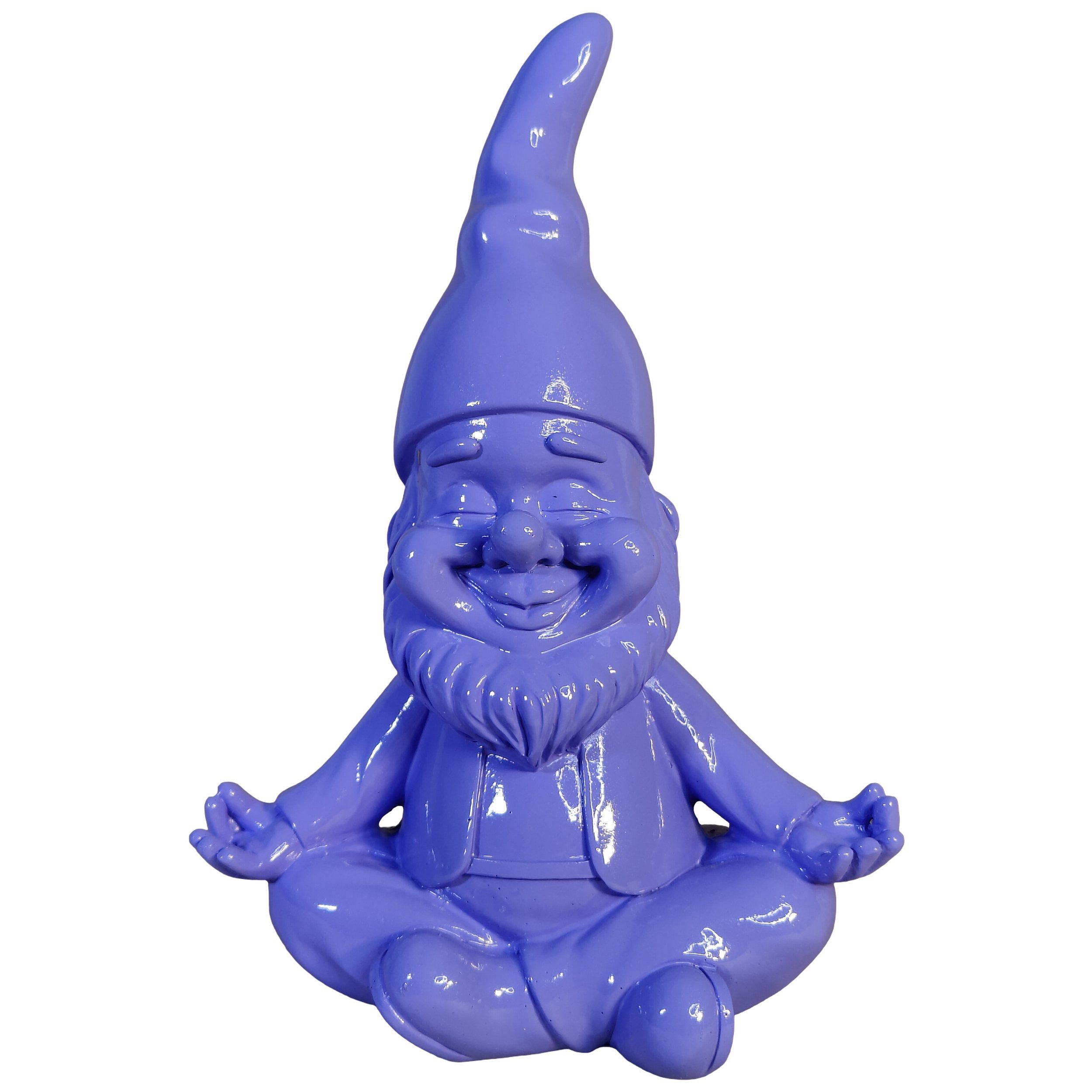 colourliving Gartenzwerg GartenPoser Yoga-Gartenzwerg »ZenPoser«, in 2 Größen & 6 Farben, (1 St), Wähle einfach deine Lieblingsfarbe und die passende Größe aus!