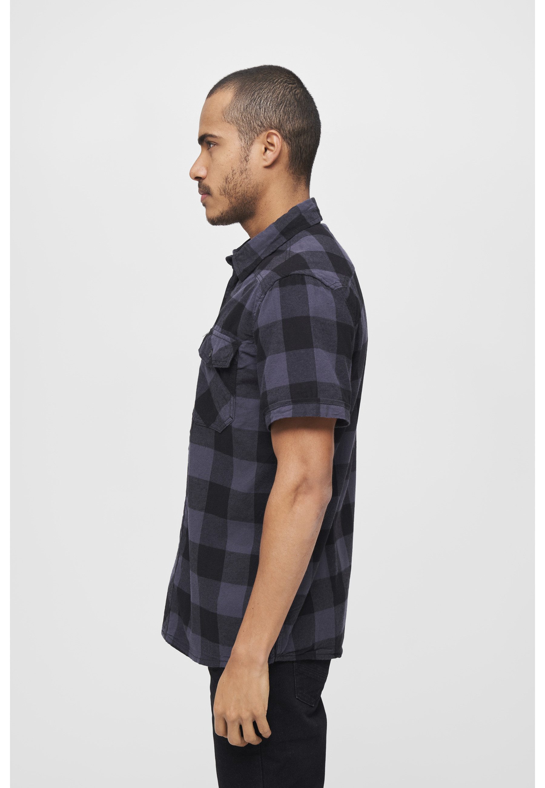 Brandit Karohemd Brandit Herren Checkshirt Halfsleeve (1-tlg)