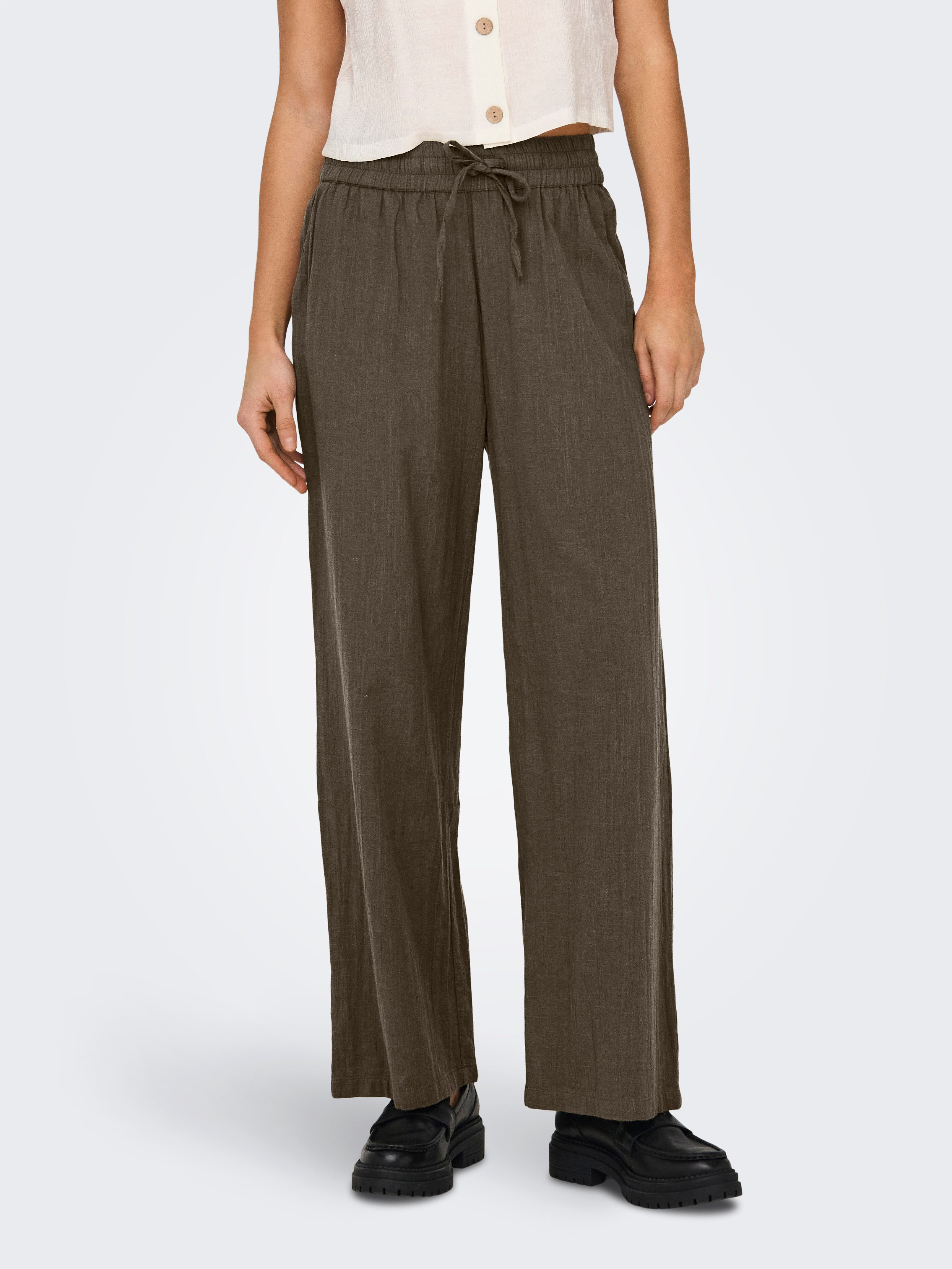 ONLY Schlupfhose ONLTIZANA COTTON LOOSE PANTS WVN NOOS