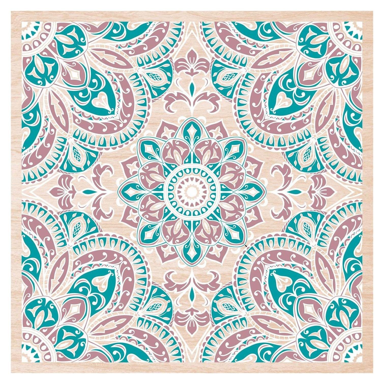 Holzbild »Ornamente«, Ornament, 50/50 cm, eckig Holzbild »Ornamente«, Ornament, 50/50 cm, eckig