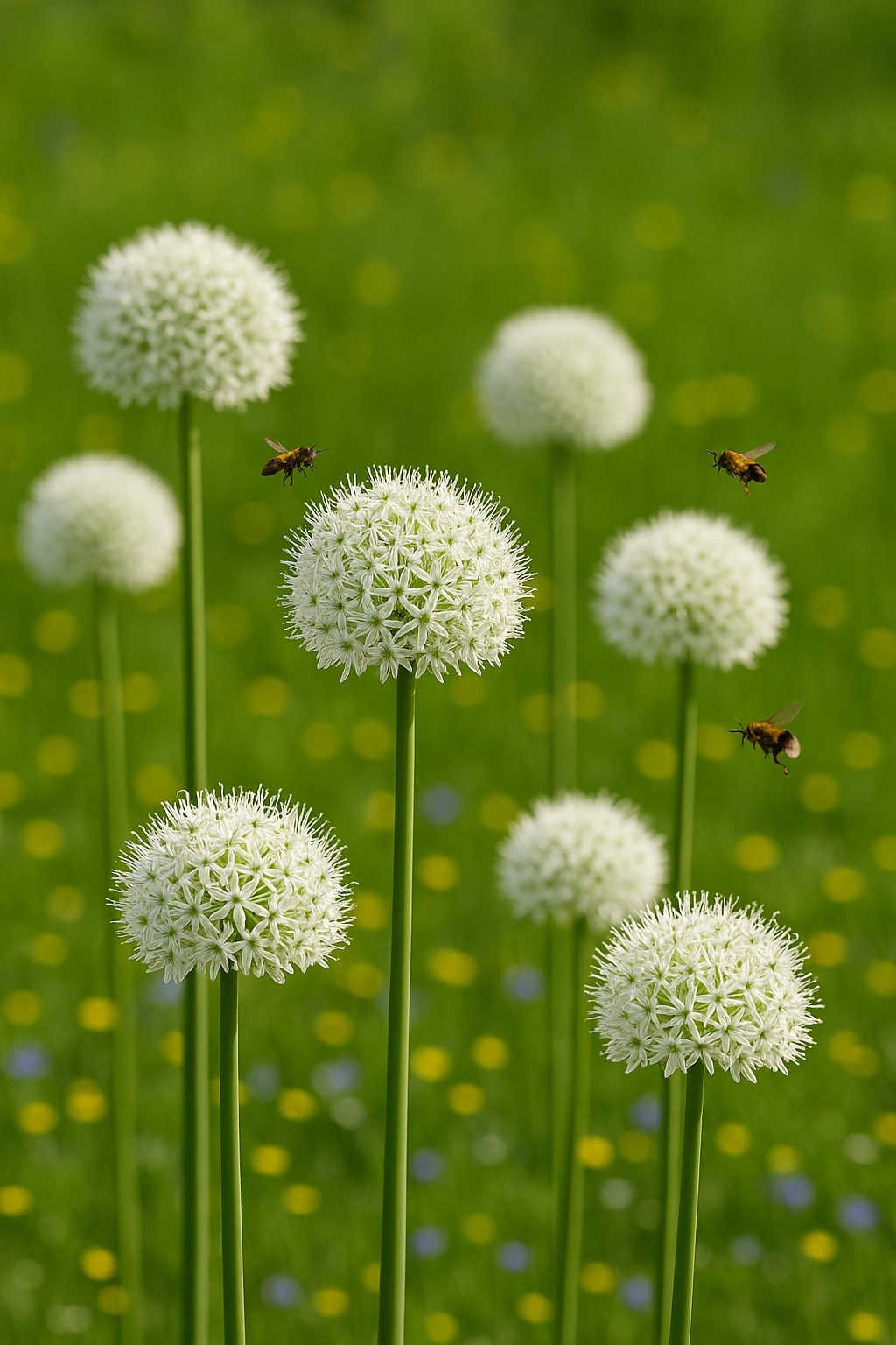 Exotenherz Blumenzwiebeln Exotenherz Blumenzwiebeln - Zierlauch Allium Allium White Giant (5 St), (5-St)
