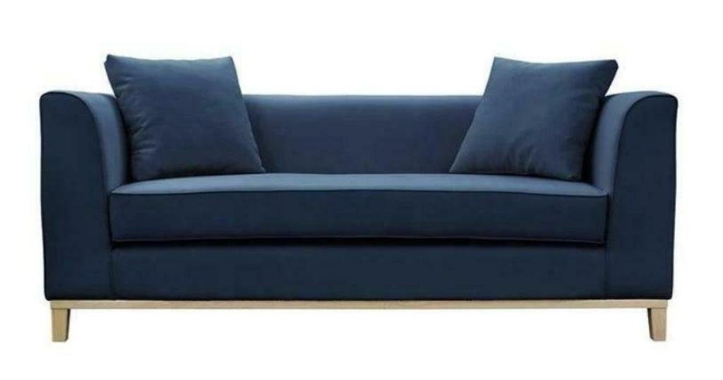 JVmoebel Sofa Modernes Bürosofa Luxus Couch Blau stilvolles Design Neu, Made in Europe