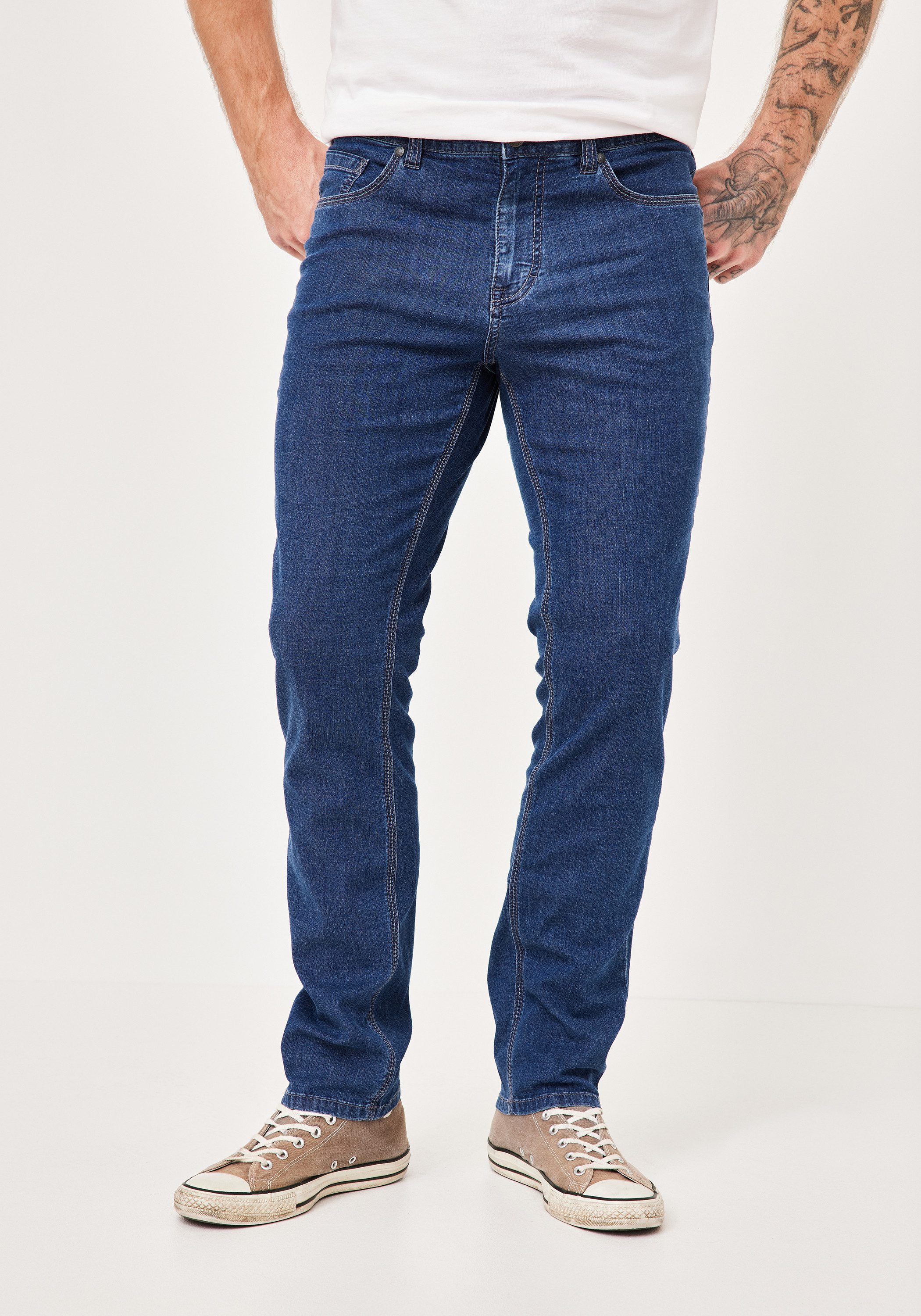 Paddock's Slim-fit-Jeans PIPE Slim-Fit Jeans mit light Denim und Stretch günstig online kaufen