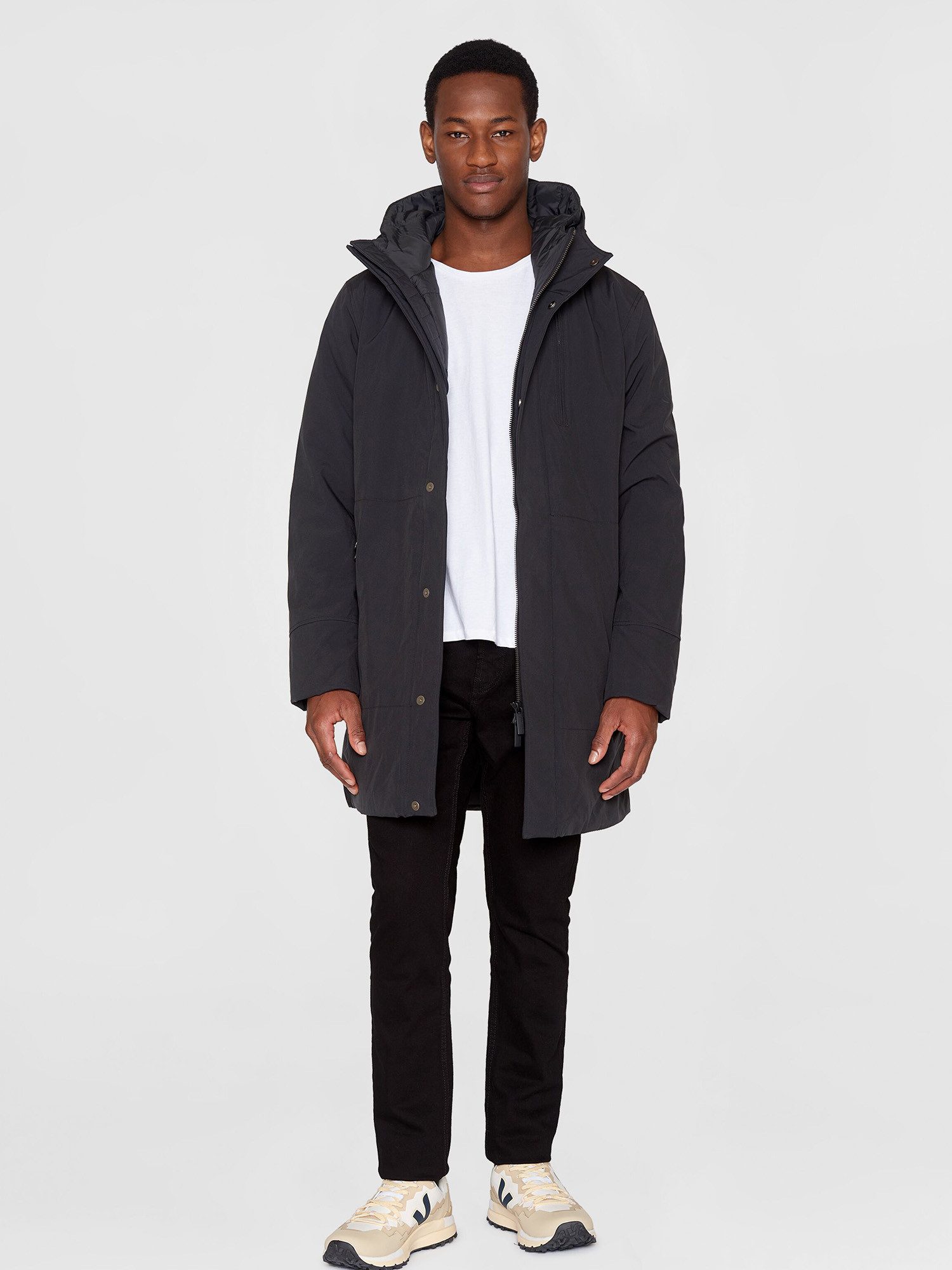 KnowledgeCotton Apparel Winterjacke Climate Shell Jacket Männer