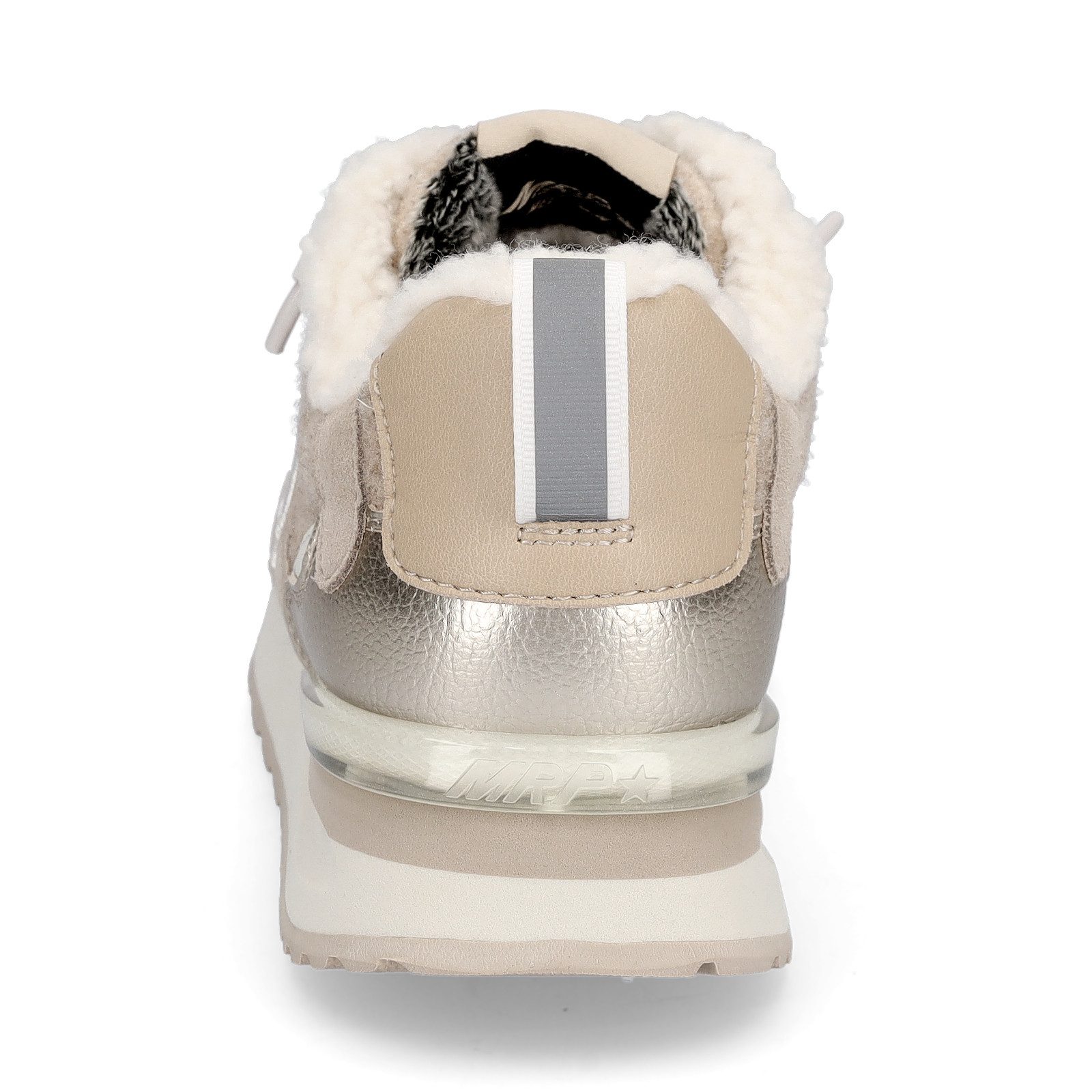 Maripé Maripé Damen Sneaker Amsterdam beige gold Sneaker