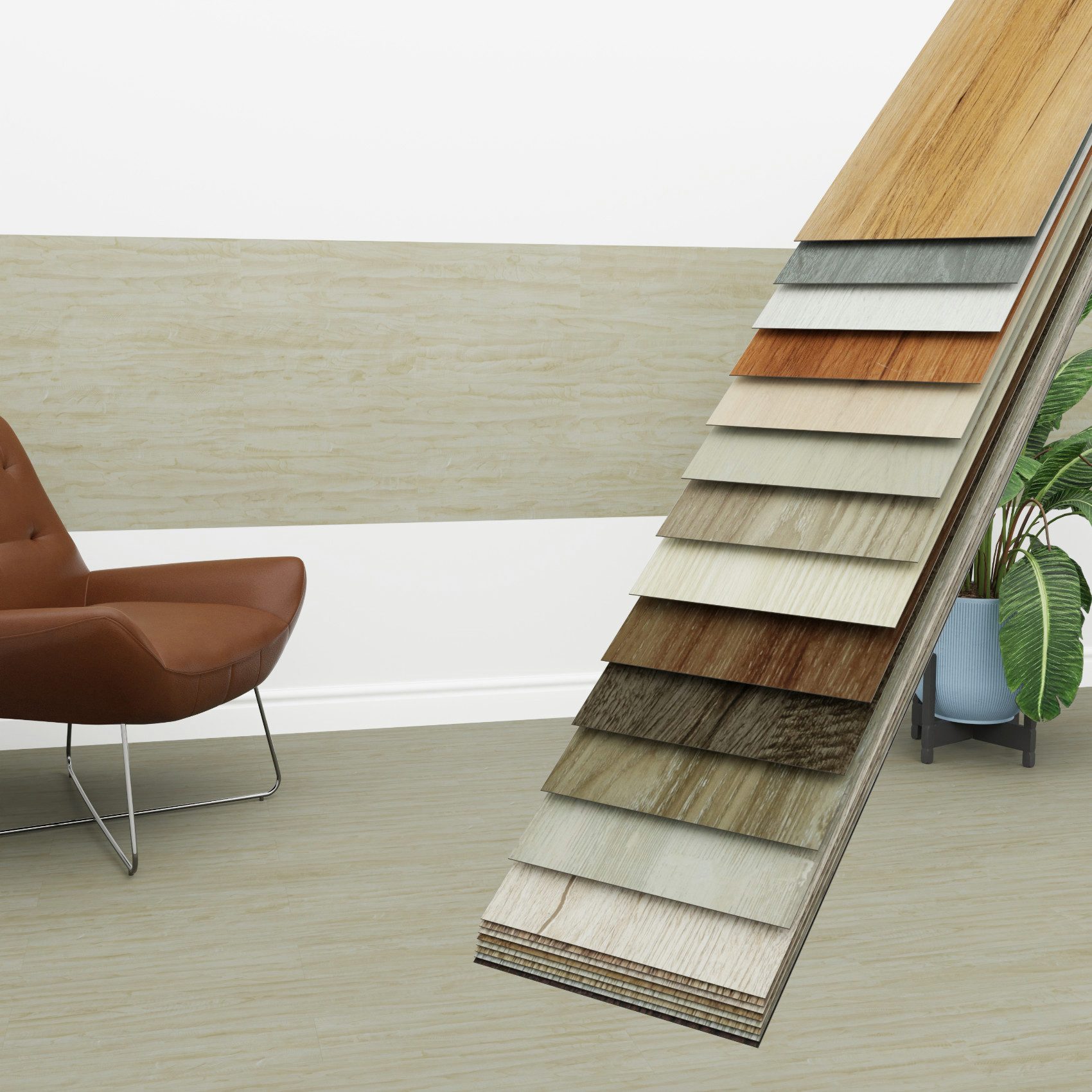 Hexim Vinylboden, Vinyldielen 0,97m² selbstklebend PVC Wandverkleidung Bodenbelag Holzoptik 91x15cm Paneele für Wand & Boden Holzdielen braun (7 Dielen Soft Maple - 2601-12)