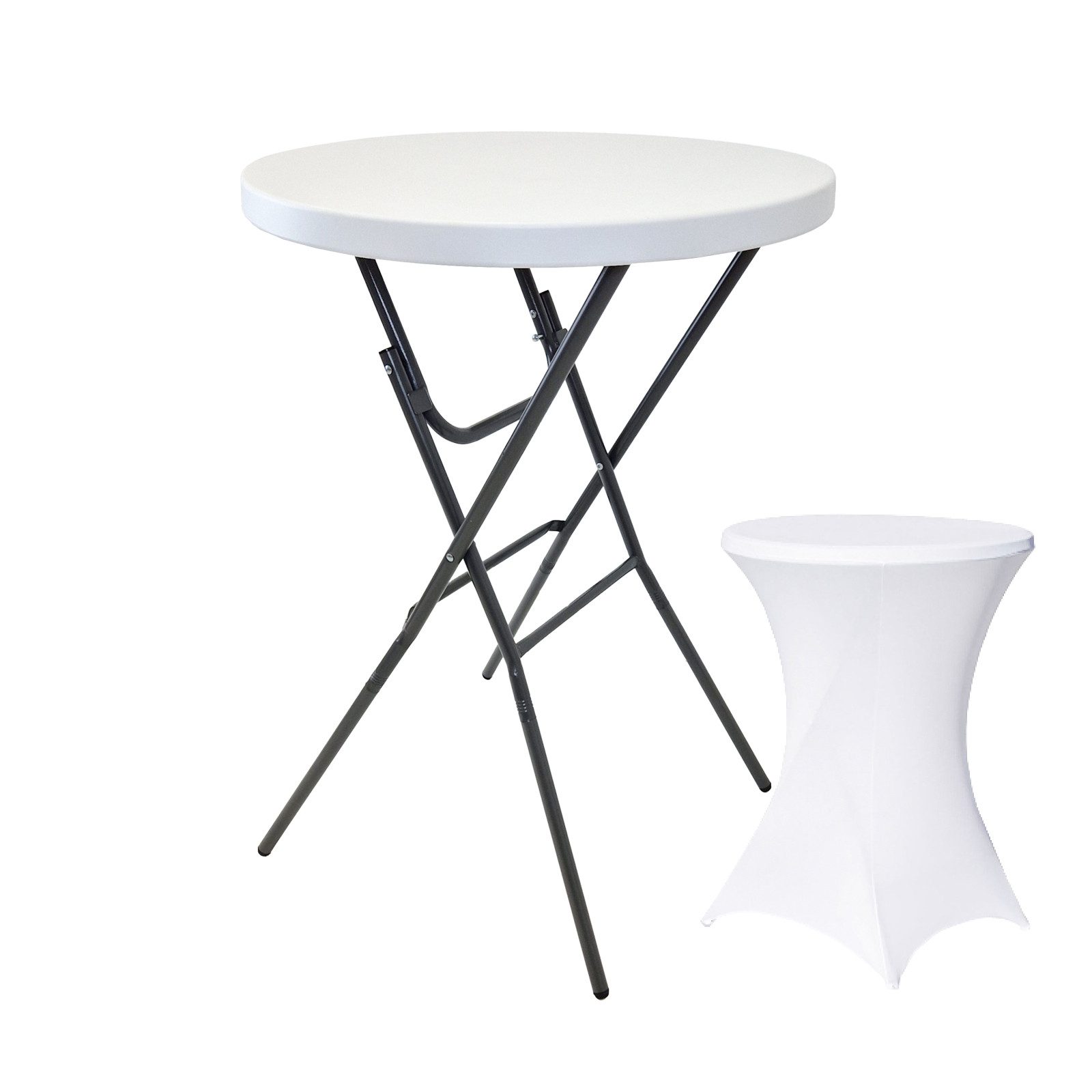 TRUTZHOLM Stehtisch Bistrotisch mit Husse Partytisch günstig online kaufen