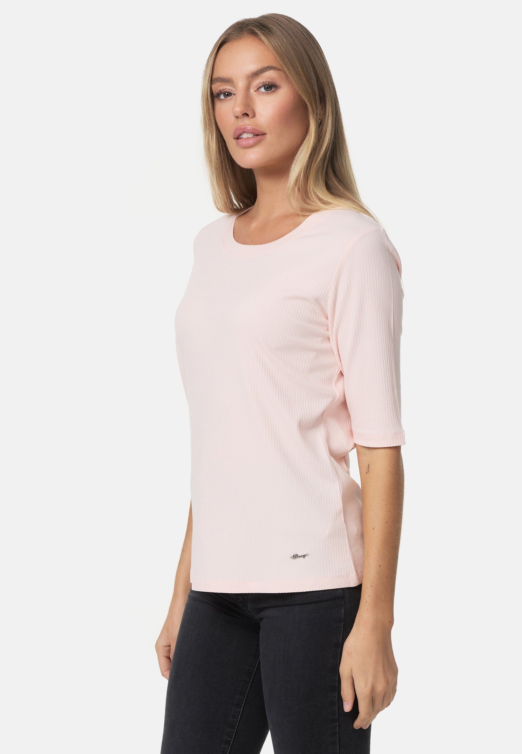 Decay T-Shirt mit halblangen Ärmeln rosa | T-Shirts