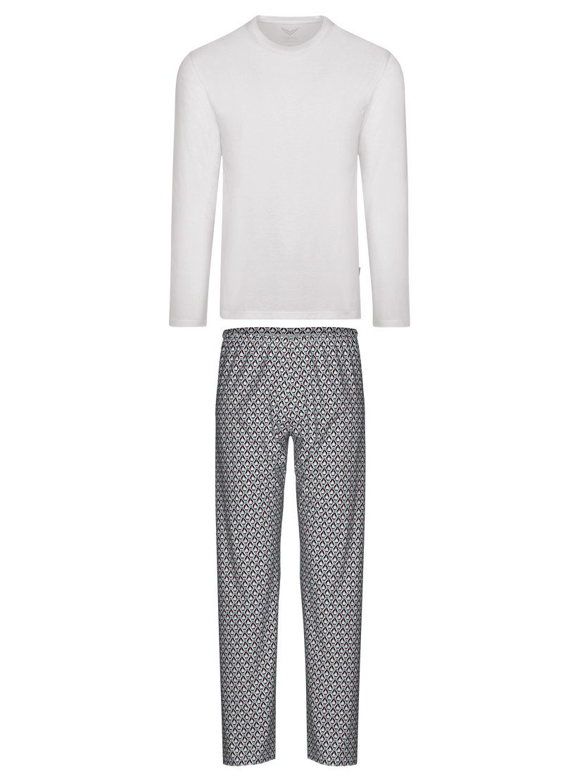 Trigema Schlafanzug TRIGEMA Pyjama mit Pinguinmotiv (1 tlg) günstig online kaufen