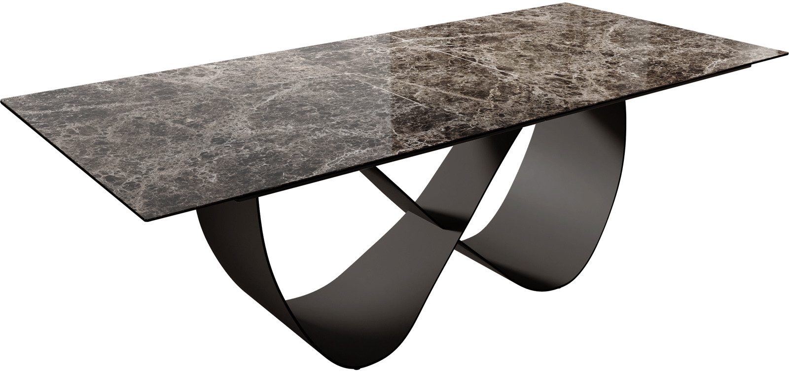 DELIFE Esstisch Edge, Keramik Laminam® Emperador günstig online kaufen