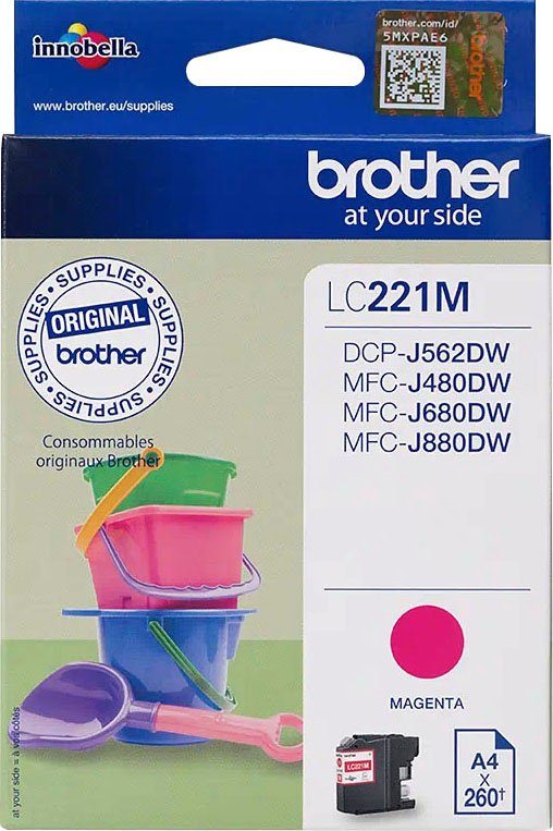 Brother LC-221M Tintenpatrone (1-tlg)