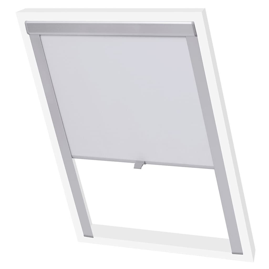 Rollo Verdunkelungsrollo Weiß PK08, vidaXL