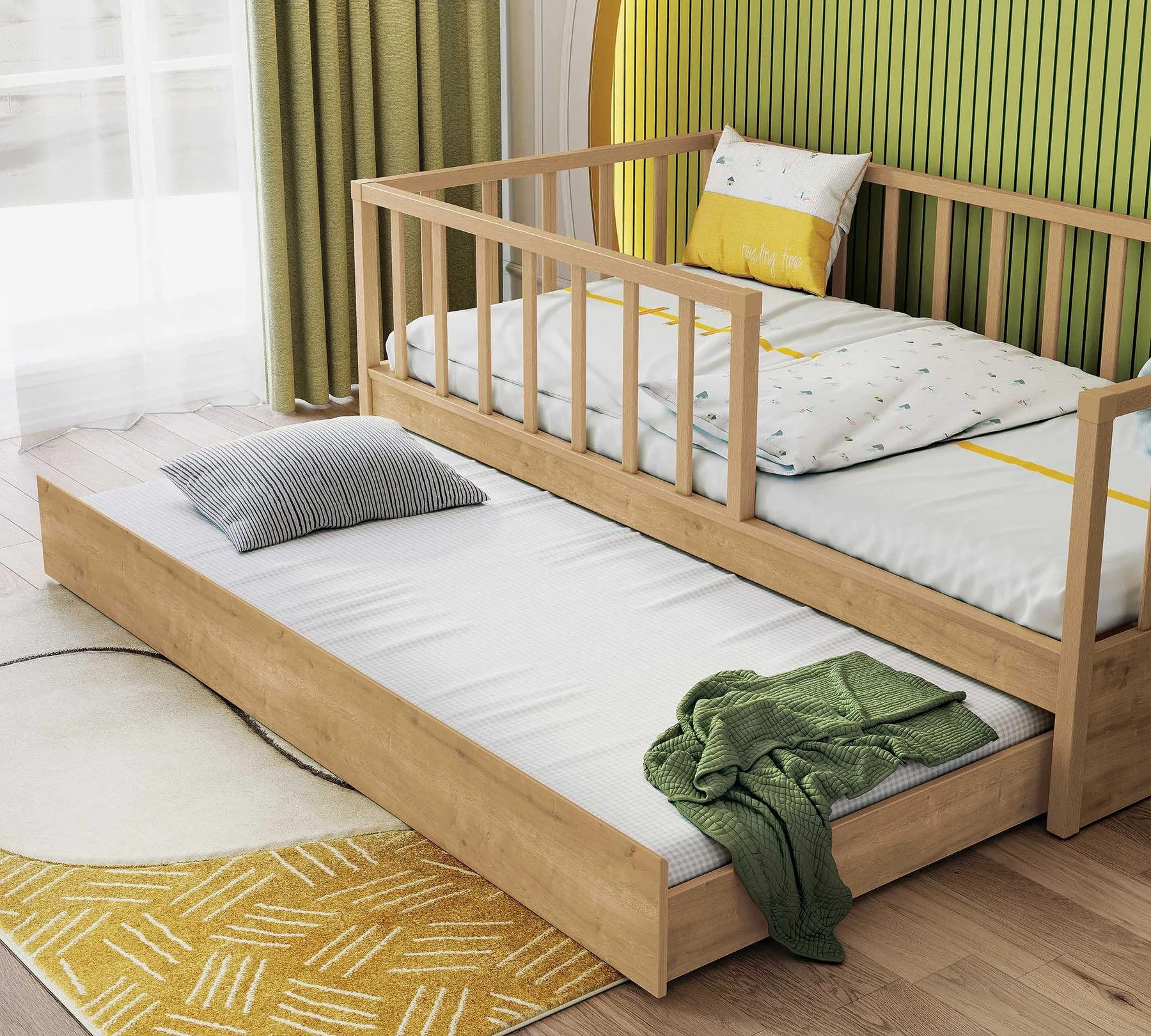 Kinderbett MOCHA Bett, 100x200 cm