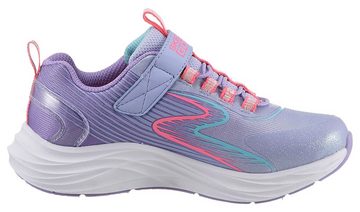 Skechers Kids GO-RUN ACCELERATE Sneaker mit Glitzerbesatz, Freizeitschuh, Halbschuh, Schnürschuh