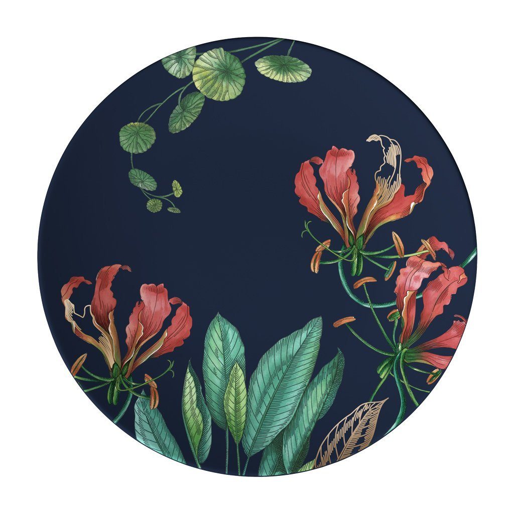 Villeroy & Boch Signature Brotteller Avarua Brotteller, 16cm, blau/bunt, (1 St)