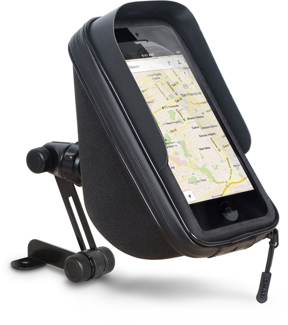 Handy-Halterung SMARTPHONE HOLDER 6,6" MIT POCKET 180 x 90 mm - MIRROR