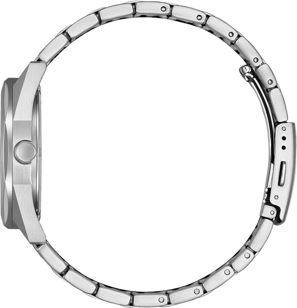 Citizen Solaruhr BM7620-83X, Armbanduhr, Herrenuhr, Datum, Edelstahlarmband
