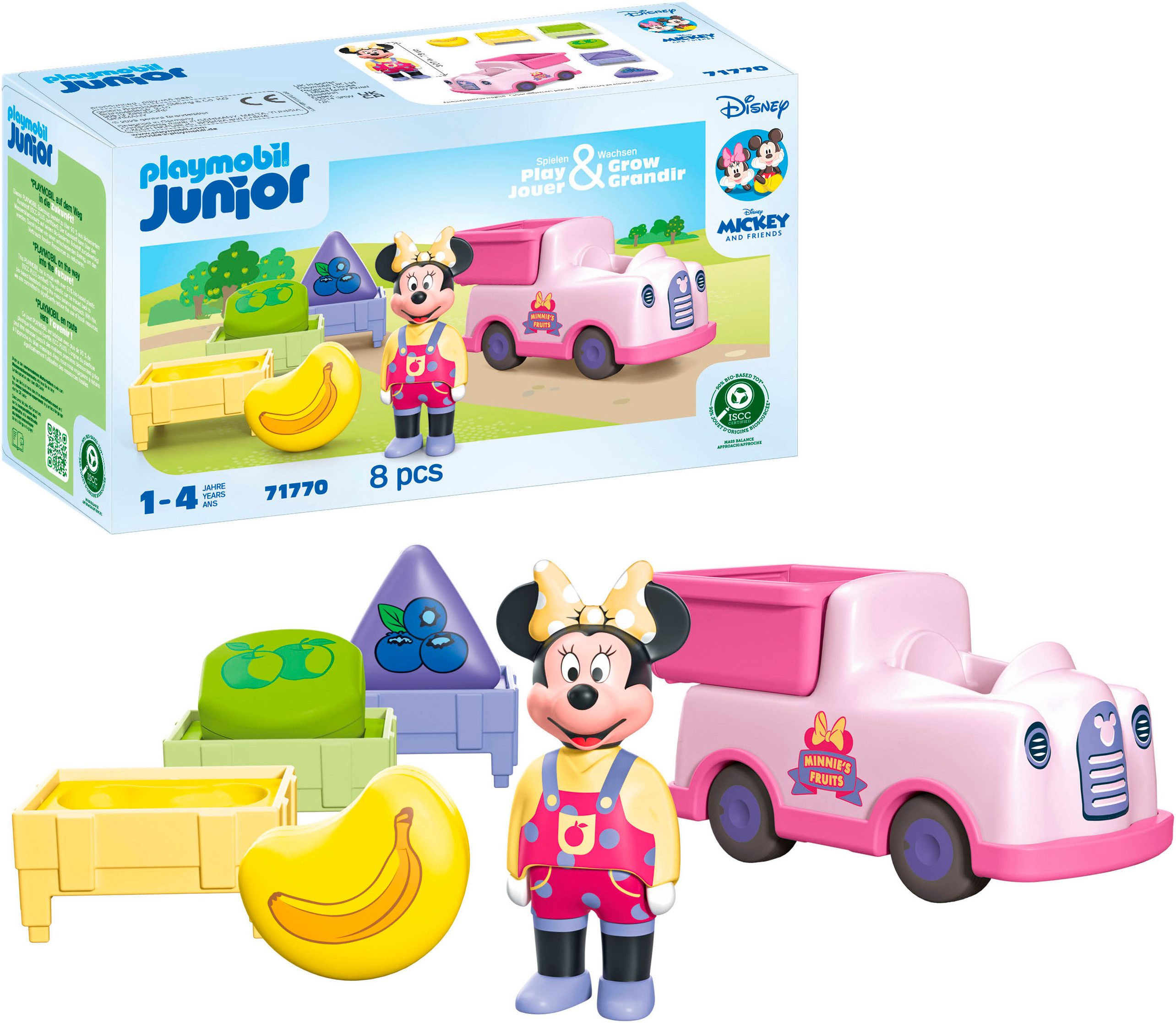 Playmobil® Minnie Maus' Obst-Transporter mit Sortierspaß günstig online kaufen