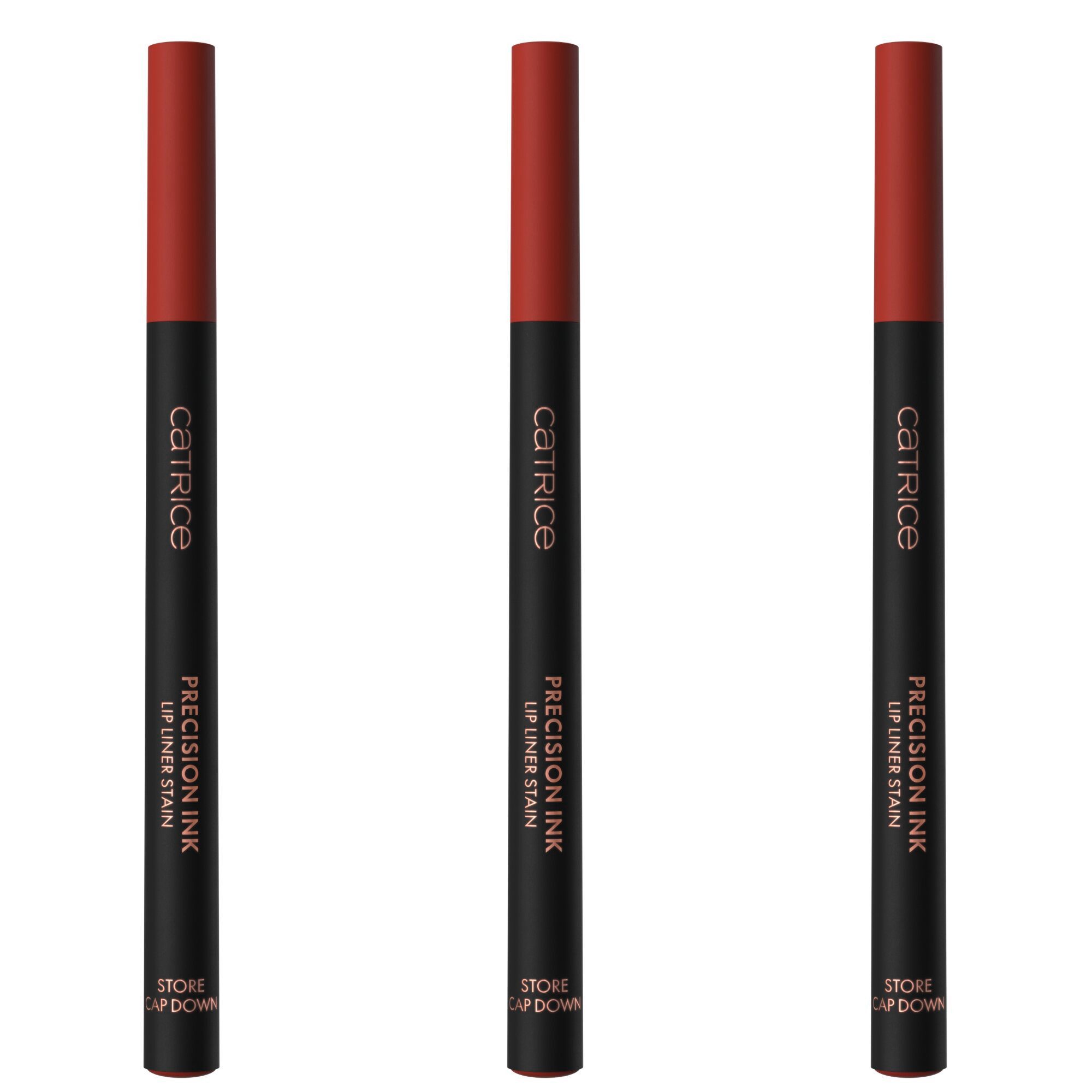 Catrice Lipliner Precision Ink Lip Liner Stain, 3-tlg.