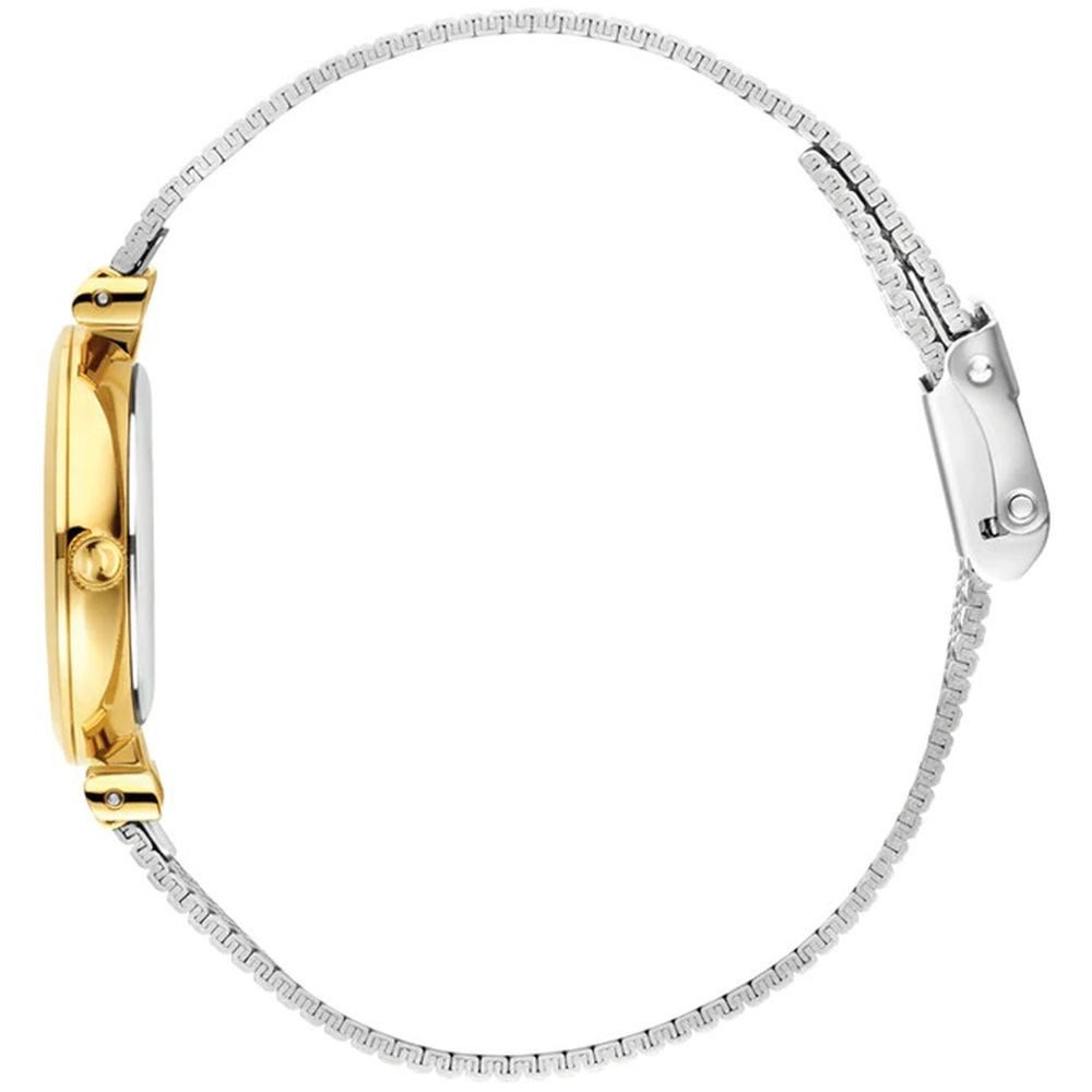 Danish Design Quarzuhr DANISH DESIGN Damen Armbanduhr AVA IV84Q1301 bicolor D.28 mm Stahlband