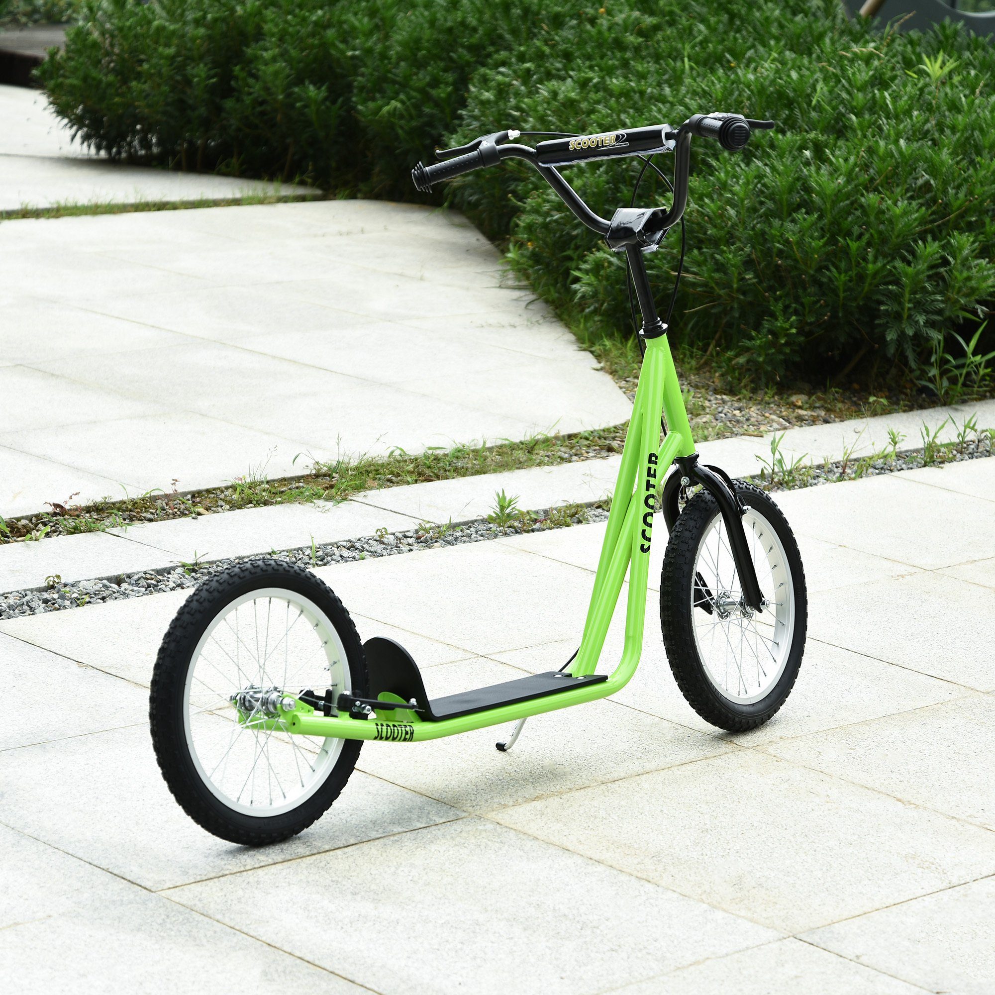HOMCOM Scooter Kinderscooter mit Handbremse