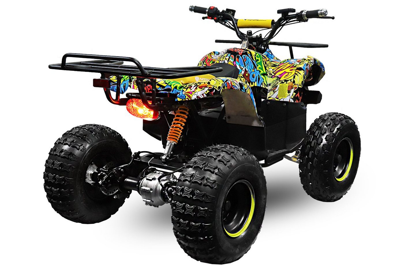 Thumbnail - Nitro Motors E-Quad Elektro Kinderquad Midi Quad 1000W 48V 8" mit Differential ATV, 25 km/h, Euro 0, Wellenantrieb mit D...