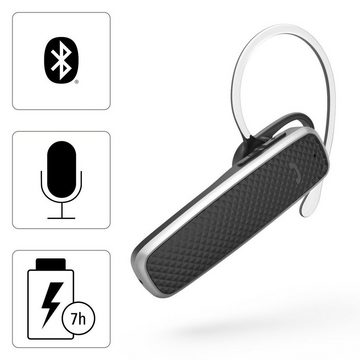 Hama Mono-Bluetooth®Headset MyVoice700 Multipoint Sprachsteuerung Schwarz Wireless-Headset