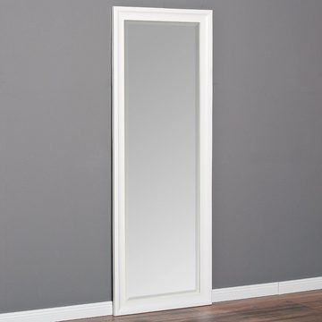 LebensWohnArt Wandspiegel Spiegel COPIA Pur-Weiß 160x60cm