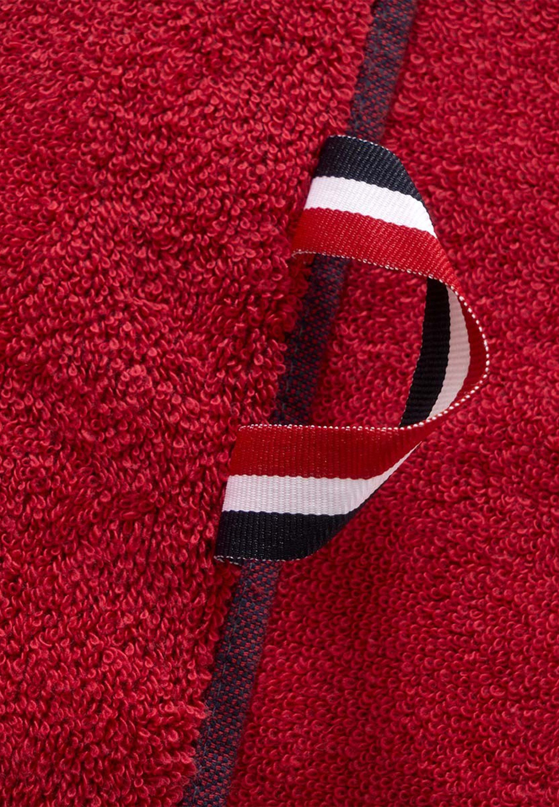 Lacoste Badetuch LCASUAL, Frottier (1-St), mit Label-Applikationen