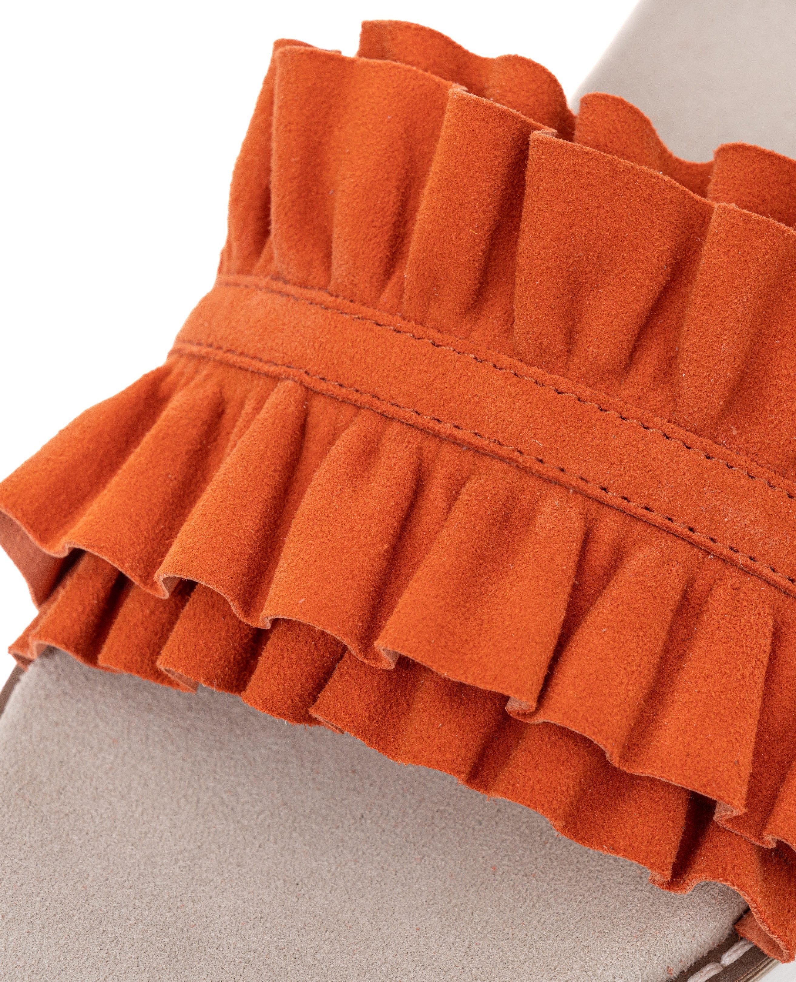 Ara KENT Pantolette, Slides, Flats, Sandale mit geraffter Bandage günstig online kaufen