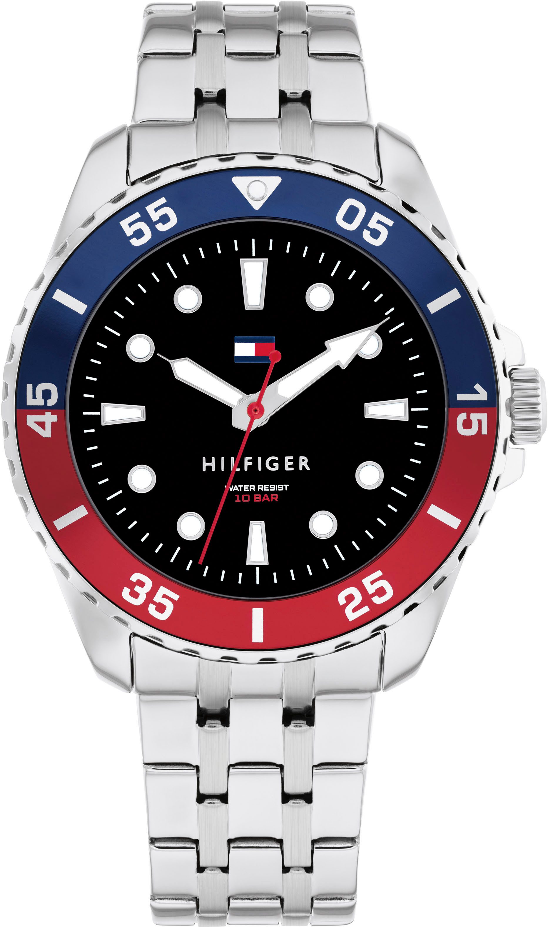 Tommy Hilfiger Quarzuhr KIDS 1720048, Armbanduhr, Kinderuhr, analog, Edelstahlarmband, Geschenkidee