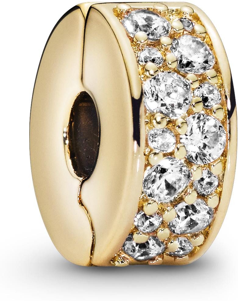 Pandora Kettenanhänger Pandora Klarer Pavé Clip 768658C01 Anhänger günstig online kaufen