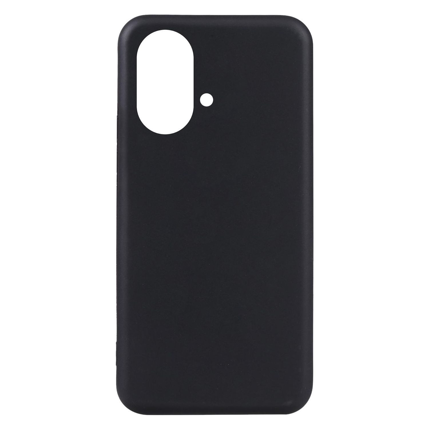 Wigento Handyhülle Für ZTE Blade A35e 4G Silikon TPU Schutz Hülle Flexibel Dünn Schwarz, Stilvolle TPU Hülle, präzise Aussparungen, schützend