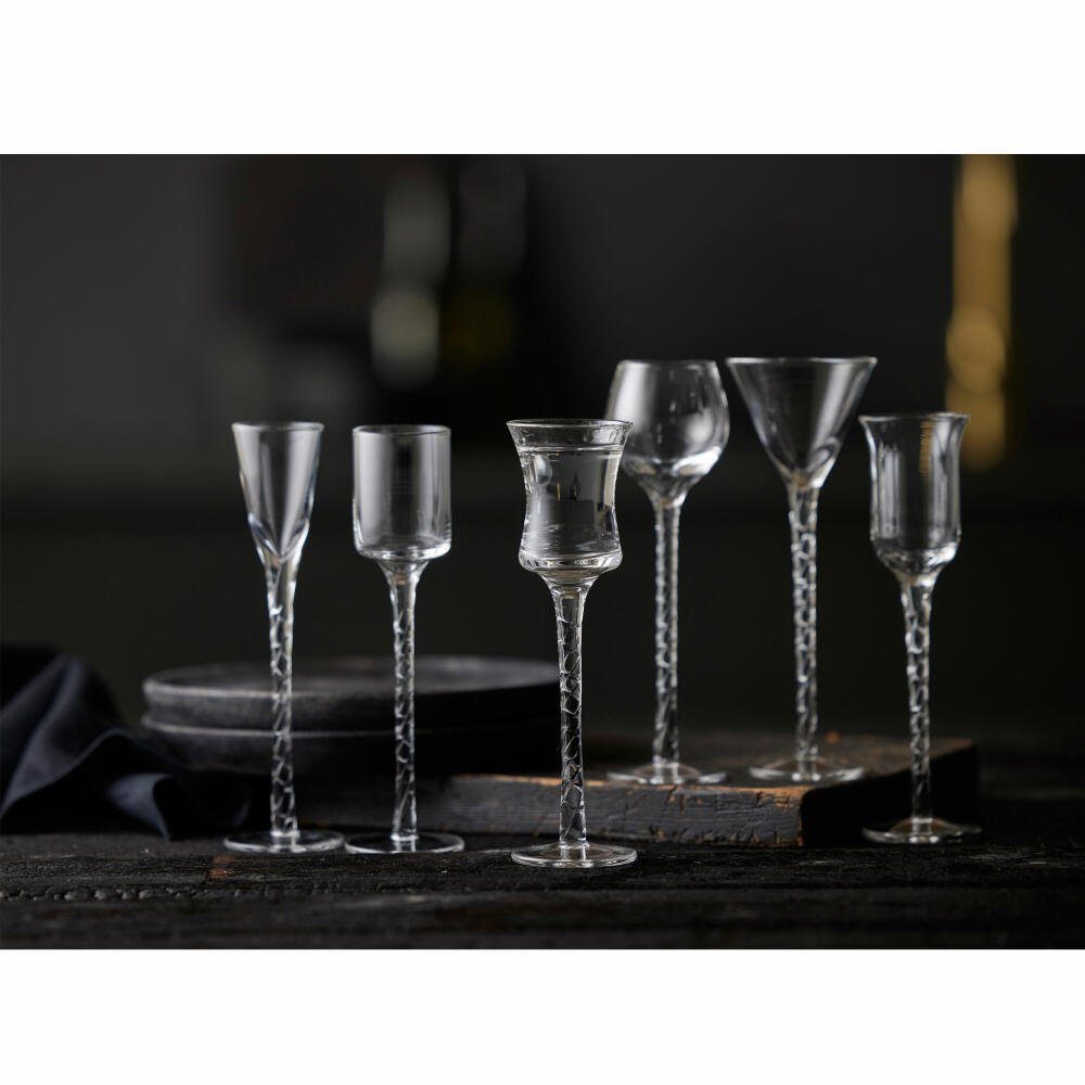 LYNGBY-GLAS Schnapsglas Rom 6er Set, 6-tlg., Glas
