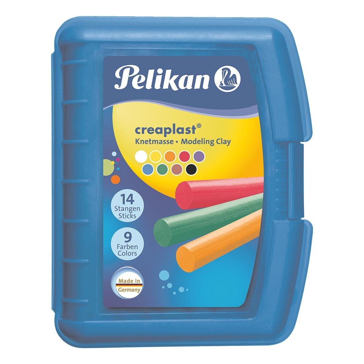 Pelikan Knete Creaplast®, 9 Farben
