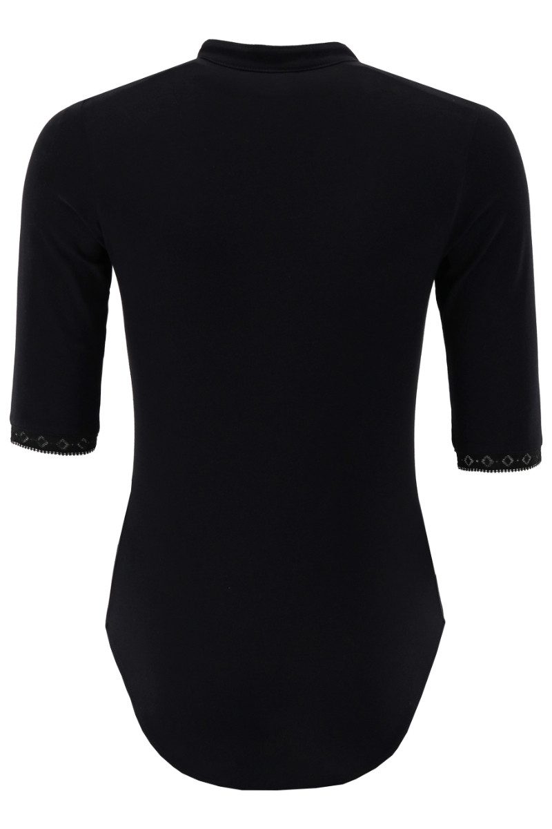 Orbis Textil GmbH & Co. KG Blusenbody Blusenbody - Donna - schwarz – Bild 4 von 4