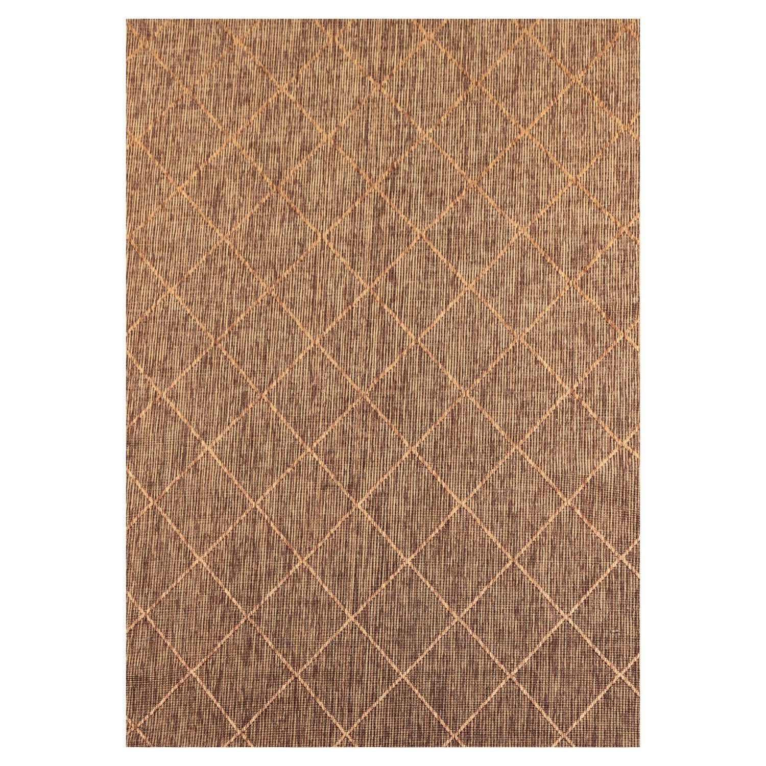 Ayyildiz Teppiche Outdoorteppich »ZAGORA 4512«, rechteckig, 5 mm Höhe, Läuf günstig online kaufen
