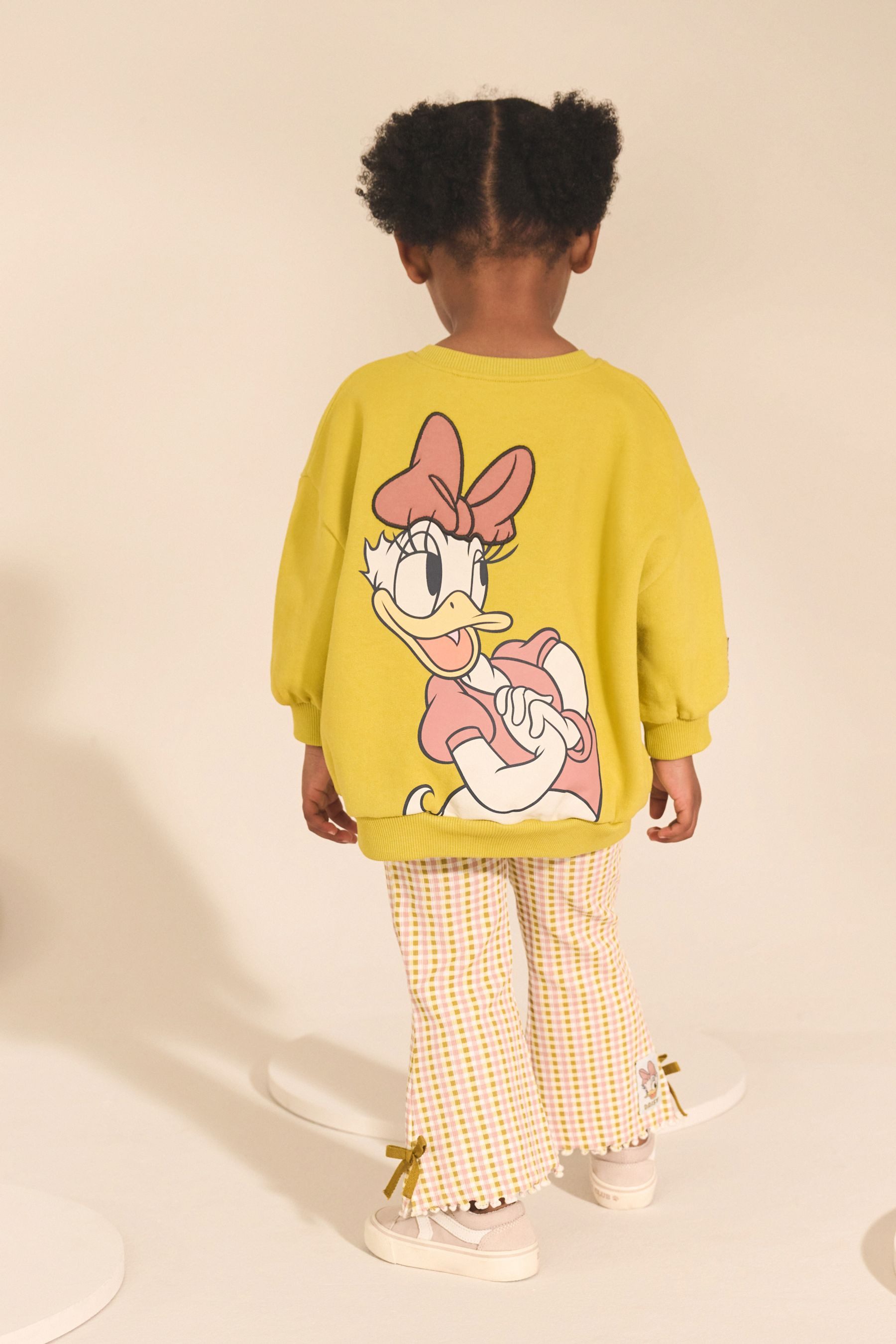 Next Top & Leggings Sweatshirt und ausgestellte Leggings, Daisy Duck (2-tlg)