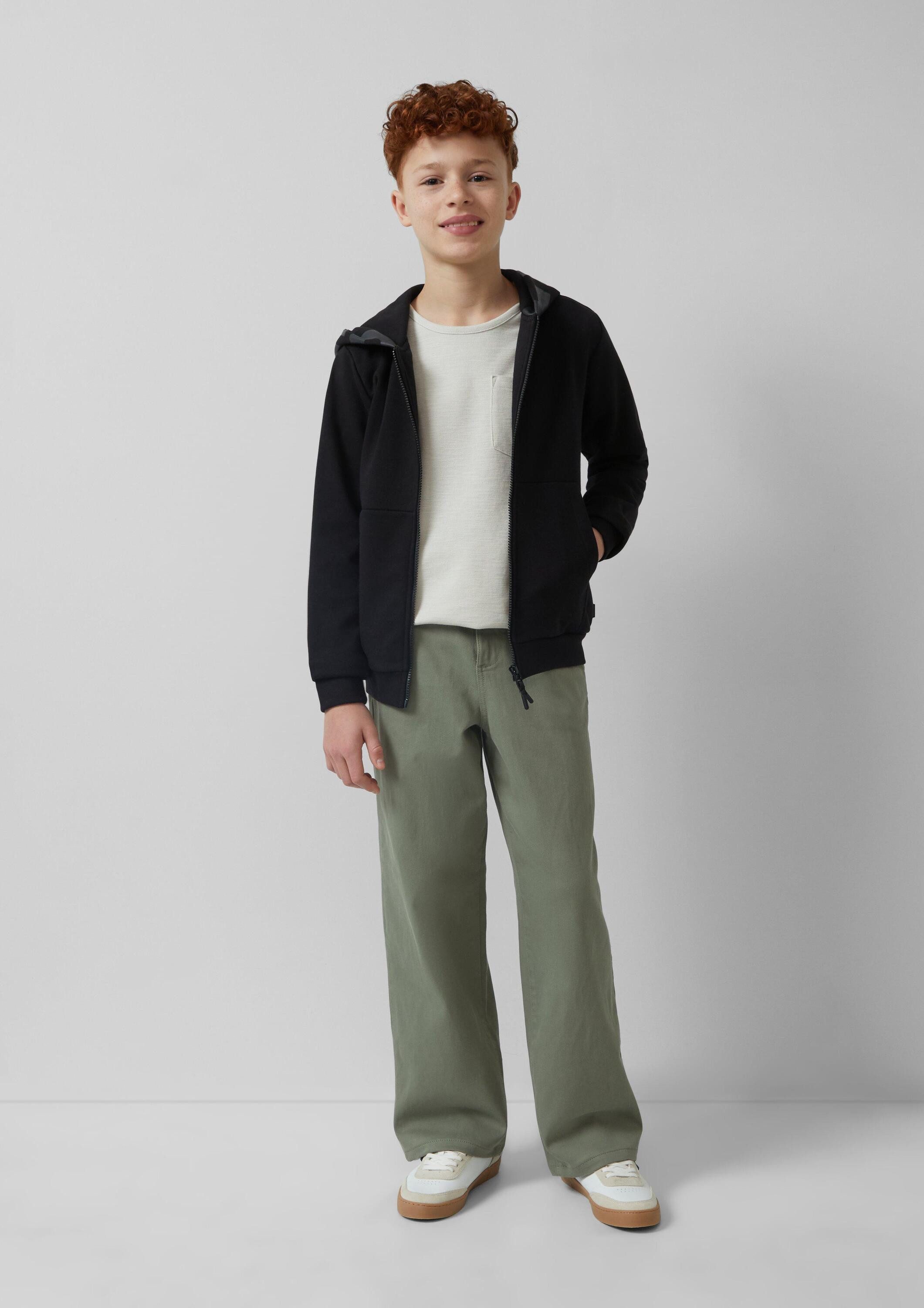 s.Oliver Chinos Hose BAGGY Baggy Pants / Relaxed Fit / Mid Rise / Wide Leg