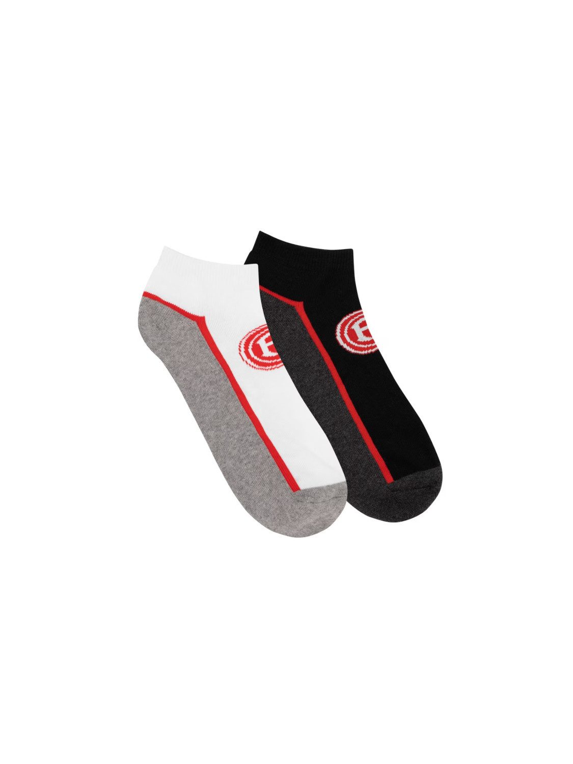 Fortuna Düsseldorf Socken Fortuna Düsseldorf Sneakersocken "Streifen"2er-Set