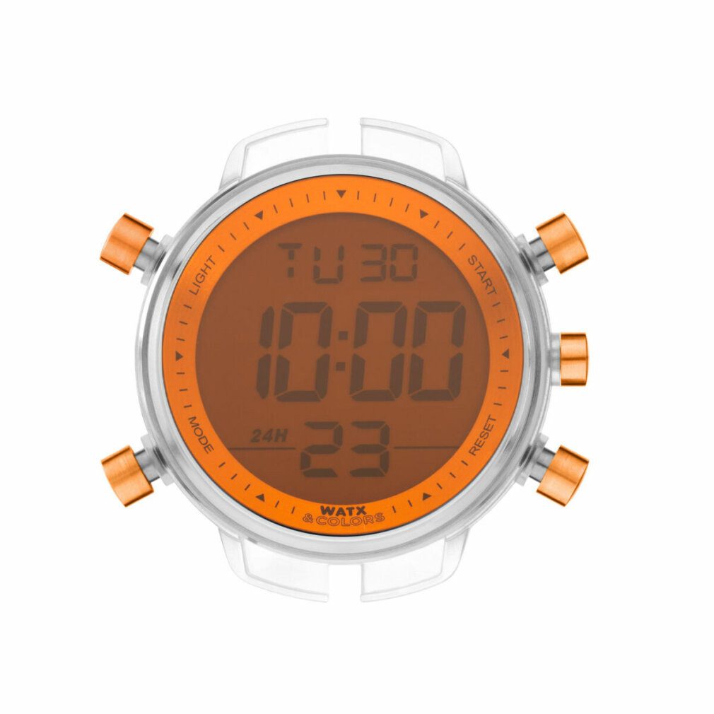 Watx Luxusuhr Unisex-Uhr & Colors RWA1717 Orange (49 mm)