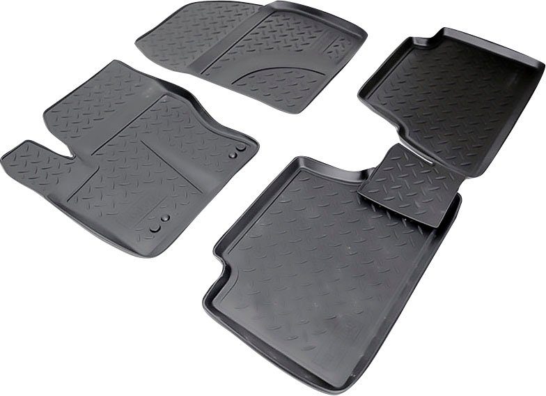 RECAMBO Passform-Fußmatten CustomComforts (4 St), - - für 2010 perfekte Max 2019, C Grand C-Max, Ford Passform
