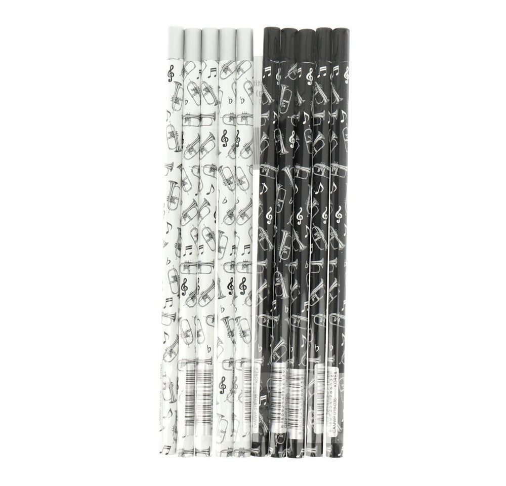Thumbnail - mugesh Bleistift Magnetische Bleistifte Instrumente (10er-Set) Flügelhorn, für Musiker