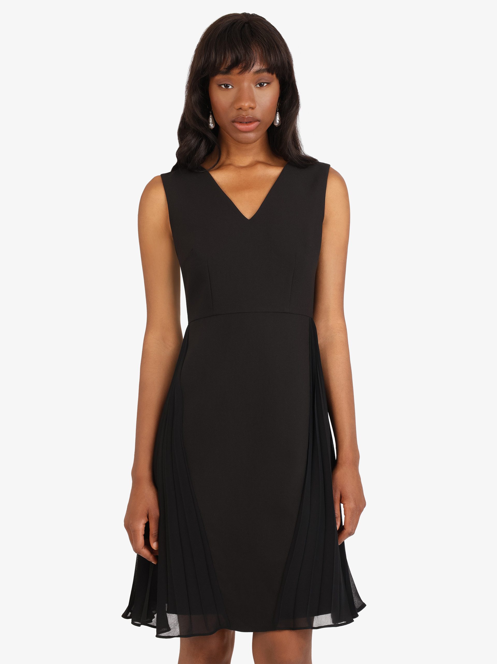 Kraimod Cocktailkleid mit tiefem V-Ausschnitt