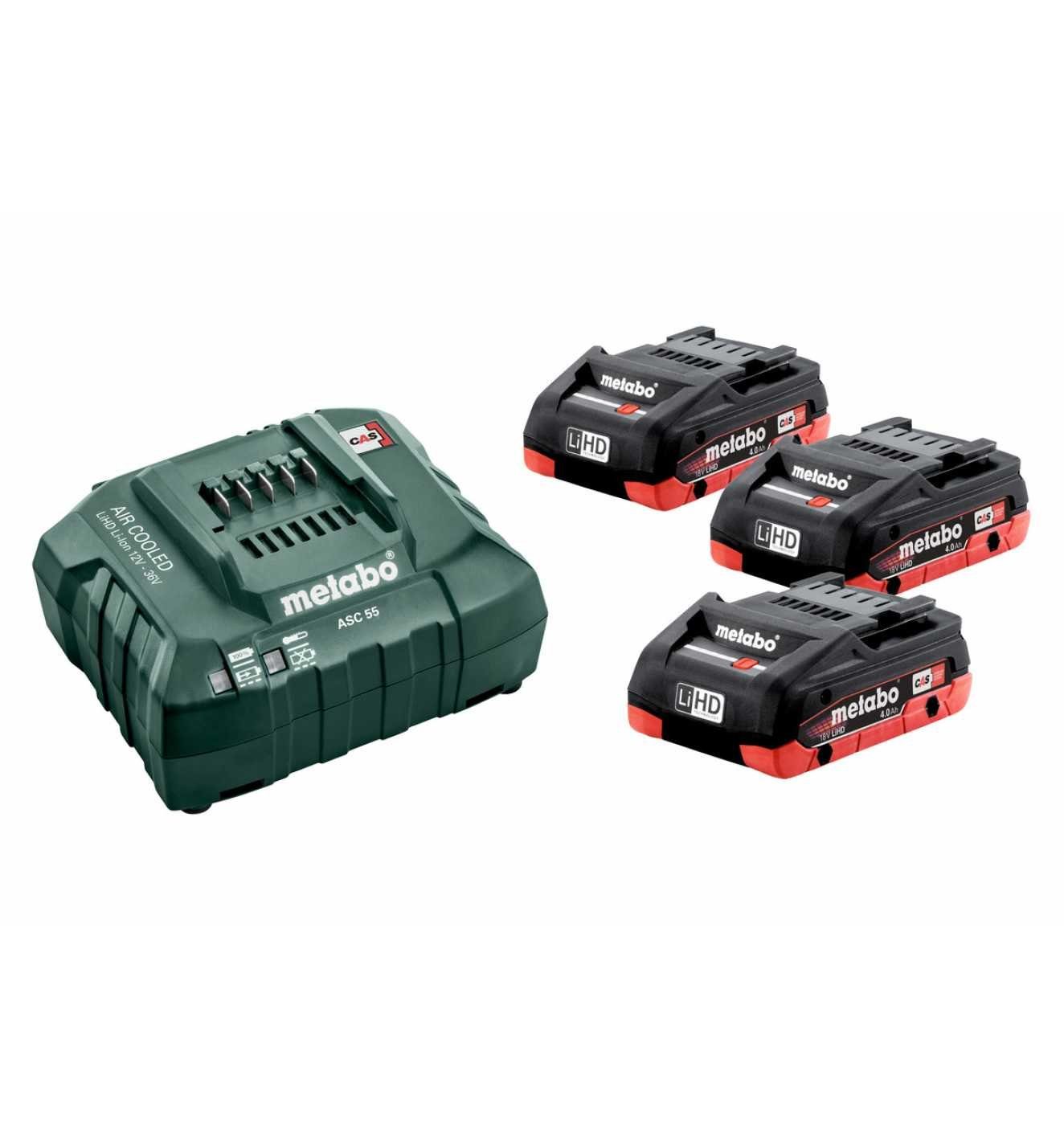 Metabo Professional Akku-Basis-Set, 18 V LiHD Akkupacks Cordless Alliance System (CAS) CAS 4000 mAh (18 V)