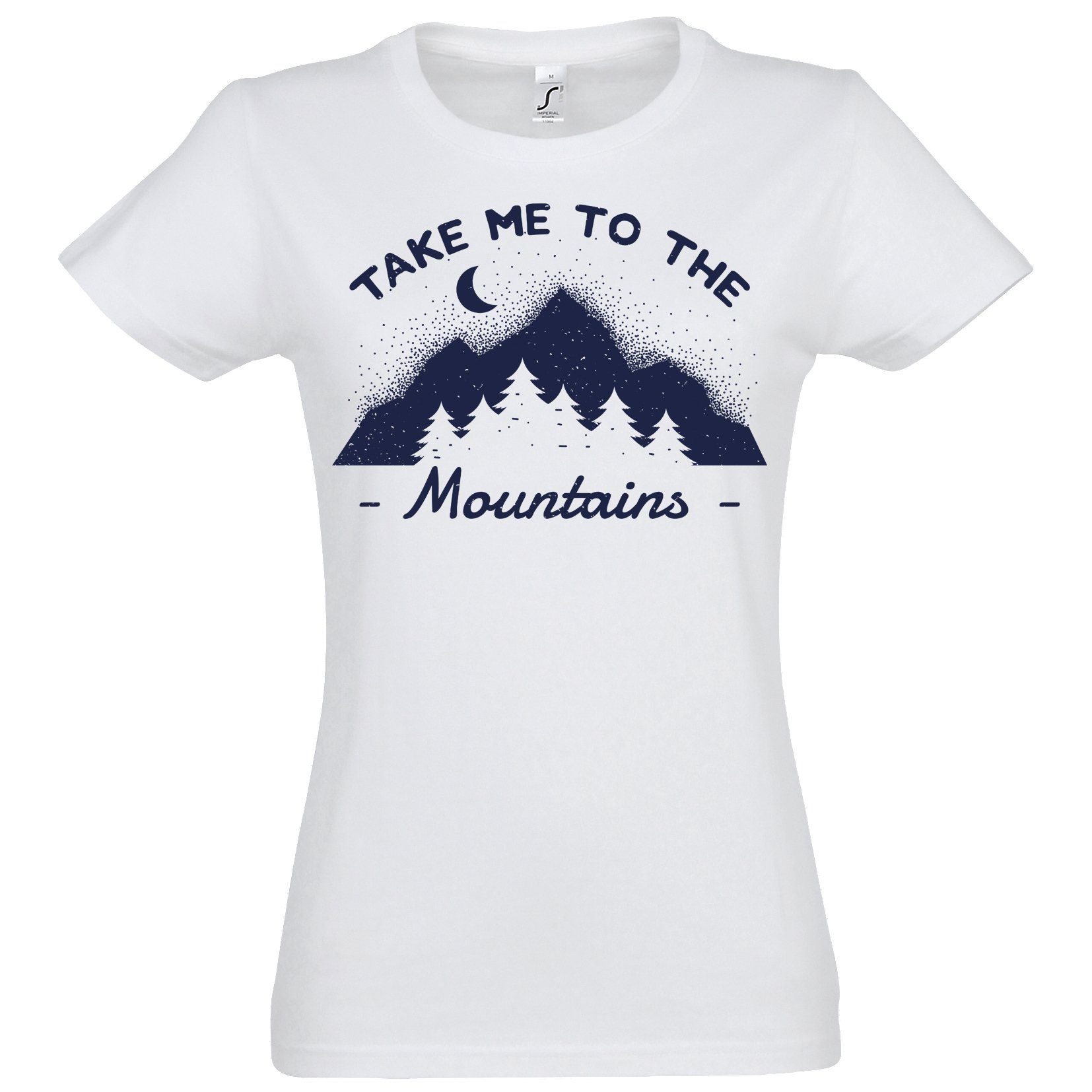 T-Shirt Take me to the Mountains Damen T-Shirt