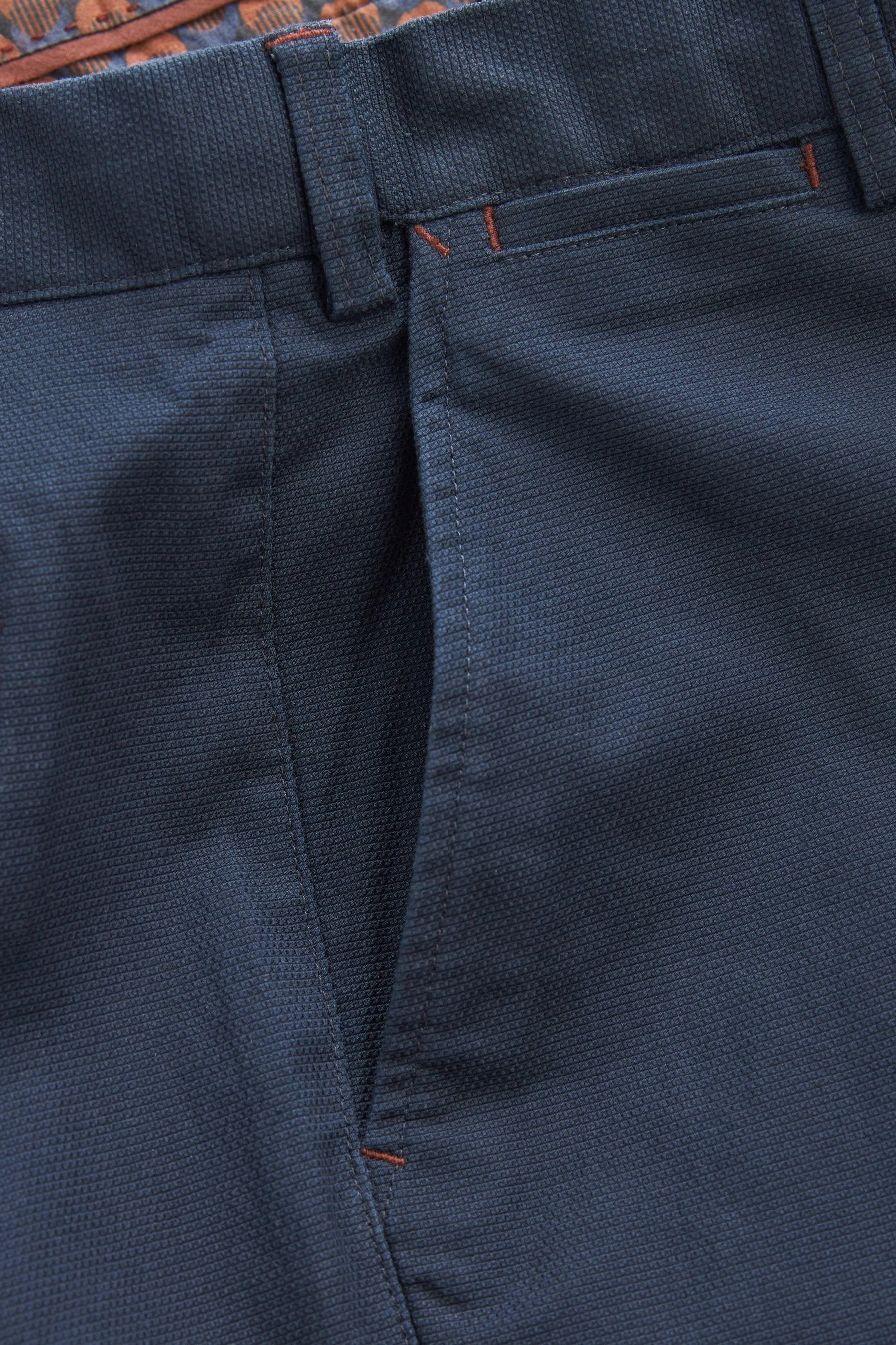 Next Chinoshorts Signature Premium Chino-Shorts Blue Baumwolle Navy aus (1-tlg)